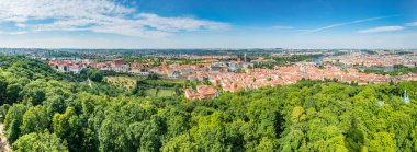 Prag 'ın Skyline' ı, Çek Cumhuriyeti 'nin başkenti ve tarihsel başkenti Bohemya.