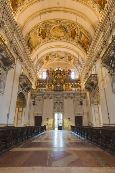 Salzburg Rakousko Července 2014 Salzburg Katedrála Salzburger Dom Století Barokní — Stock fotografie