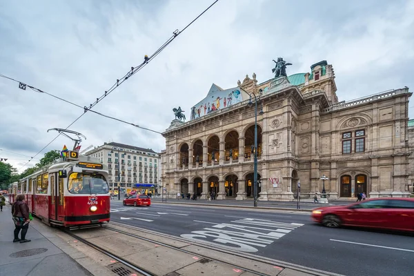 Viena Mayo 2015 Ópera Estatal Viena Una Compañía Ópera Austriaca — Foto de Stock