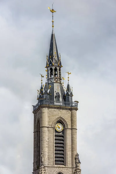 Harangláb Tournai Legrégebbi Belgiumban Egyben Unesco Világörökség Része — Stock Fotó