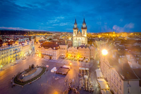Прага Чехия Мая 2015 Церковь Пресвятой Богородицы Перед Тыном Готическая — стоковое фото