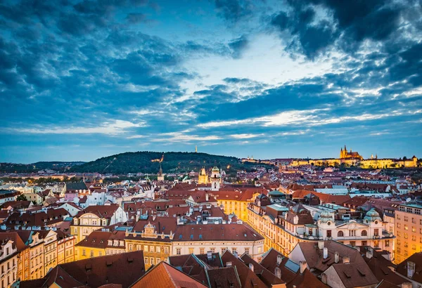 Prag Kalesi Kompleksi Dünyanın Büyük Antik Şatosu Çek Cumhuriyeti Prag — Stok fotoğraf