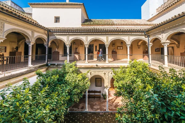 塞维利亚 2017年3月9日 皮内洛之家是一座文艺复兴时期的建筑 位于西班牙安达卢西亚塞维利亚市的历史中心 — 图库照片