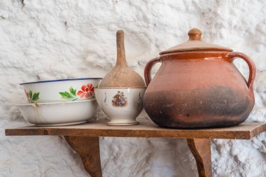 Granada, İspanya - 29 Kasım 2015: Granada, Endülüs, İspanya 'daki Cuevas del Sacromonte Müzesi ve Tercüman Merkezi