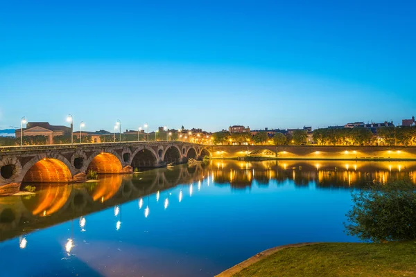 Pont Neuf 220 Meters Long Bridge Its Arches Inaugurated 1659 — Stock Photo, Image