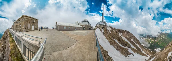 Pic Midi Bigorre Antenna Televisiva Alti Pirenei Francia — Foto Stock