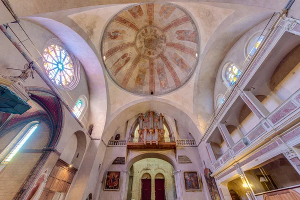 Cahors França Junho 2015 São Etienne Catedral Católica Romana Exemplo — Fotografia de Stock