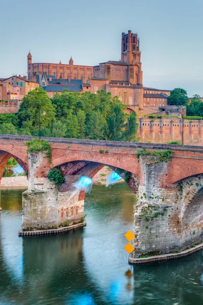 Kathedrale Basilika Saint Cecilia Angeblich Das Größte Backsteingebäude Der Welt — Stockfoto