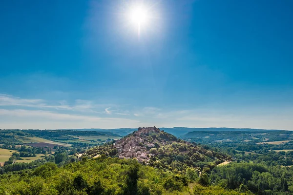 Cordes Sur Ciel Village Près Albi Dans Tarn Midi Pyrénées — Photo