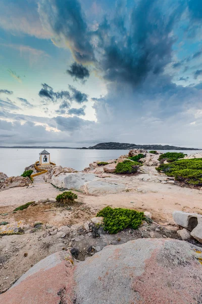 Капелла Делла Мадоннетта Острове Маддалена Сардиния Италия — стоковое фото