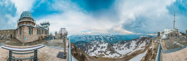 Vista Sudoeste Pic Midi Bigorre Hautes Pyrenees França — Fotografia de Stock