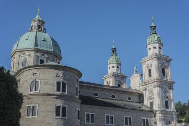 17. yüzyıl Barok Katedrali Saint Rupert Salzburg, Avusturya için adanmış Salzburg Katedrali (Salzburger Dom) olduğunu