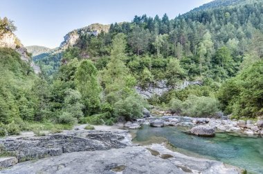 Ordesa y Monte Perdido Milli Parkı Aragn eyaletinde bulunan, İspanya.
