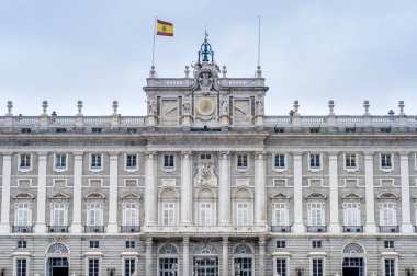 Royal Palace of Madrid (Palacio Real de Madrid), İspanyol Kraliyet ailesinin şehir Madrid, İspanya, resmi bir ikametgâh tahsisi.