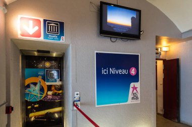 Pic du Midi de Bigorre tesisleri, Hautes Pyrenees, Fransa