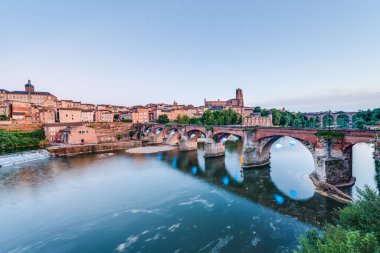 22 Ağustos 1944 köprü Albi, Tarn bölge, Midi Pyrenees, Fransa Tarn nehri geçip