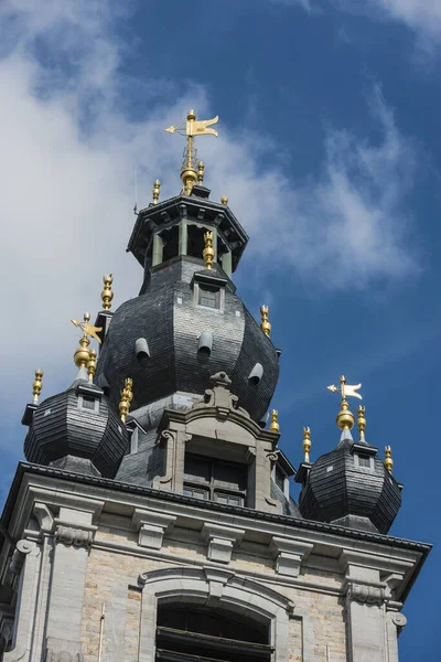 Zvonice Také Nazývá Catiau Montois Byl Postaven Monsu Století Pouze — Stock fotografie