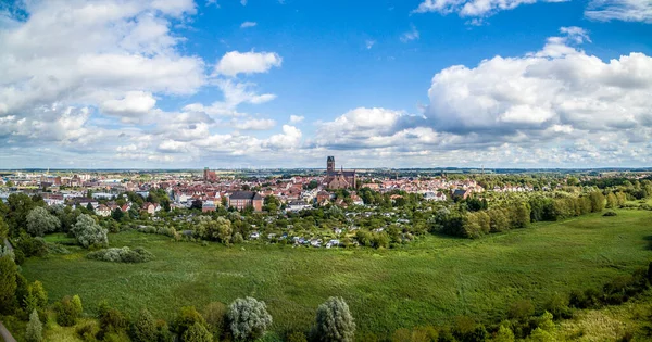 Georgenkirche Wismar Kreis Nordwestmecklenburg Mecklenburg Vorpommern Norddeutschland — Stockfoto