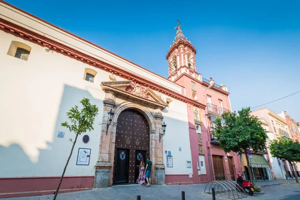 Seville Julio 2017 Parroquia Nuestra Señora Sede Canónica Hermandad Una —  Fotos de Stock