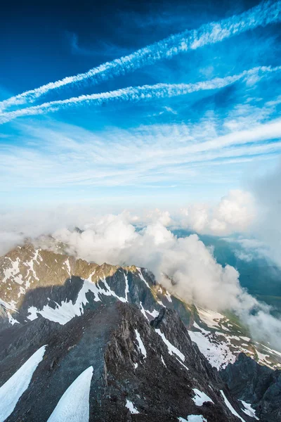 Südwestlicher Aussichtspunkt Des Pic Midi Bigorre Hautes Pyrenäen Frankreich — Stockfoto