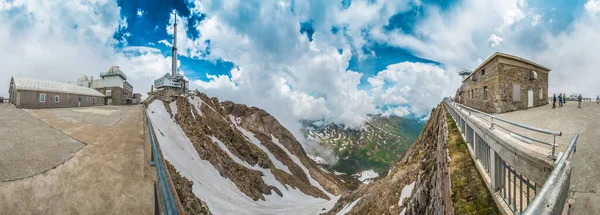 Pic Midi Bigorre Antenna Televisiva Alti Pirenei Francia — Foto Stock