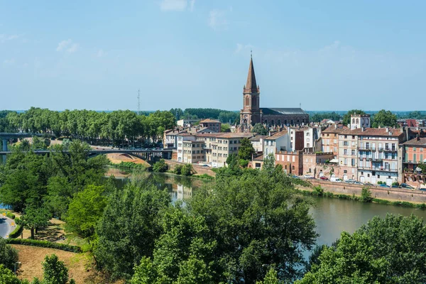 法国Midi Pyrenees Tarn Garonne Montauban的Saint Orens教堂 — 图库照片