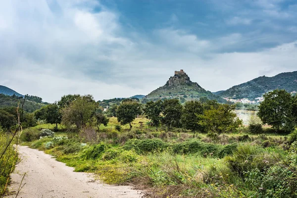 Castello Burgos Perto Bottidda Província Sassari Sardenha Itália — Fotografia de Stock