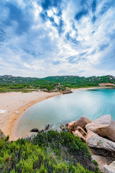 Playa Monti Rena Isla Maddalena Cerdeña Italia — Foto de Stock