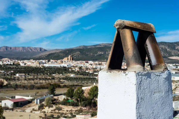 Jaskinie Turystyczne Noclegi Atalaya Huéscar Prowincji Granada Andaluzja Południowa Hiszpania — Zdjęcie stockowe