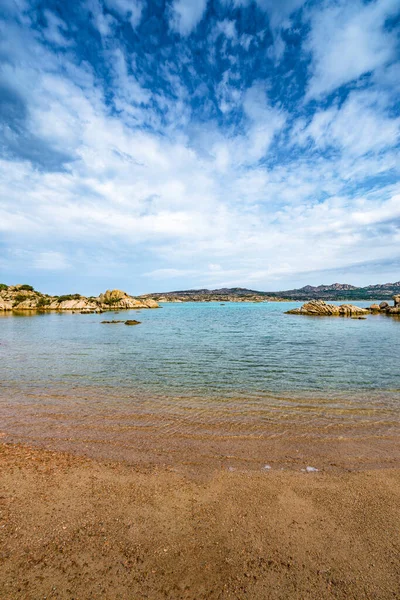 Spiaggia Dell Alberello Beach Isola Giardinelli Island Sardenha Italy Fotografia De Stock