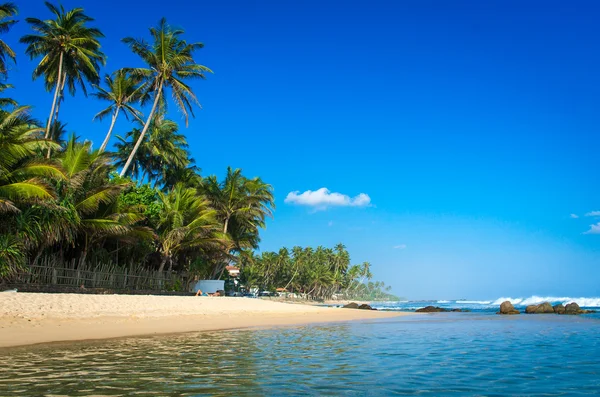 Playa tropical en Sri Lanka — Foto de Stock