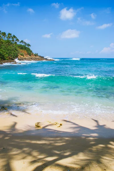 Tajne plaży w miejscowości Mirissa, Sri Lanka — Zdjęcie stockowe