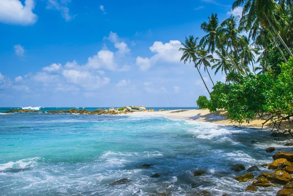 Praia secreta em Sri Lanka — Fotografia de Stock