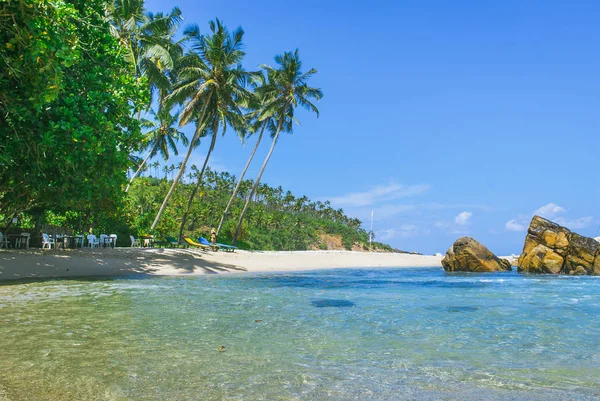 Geheime strand in Mirissa, Sri Lanka — Stockfoto