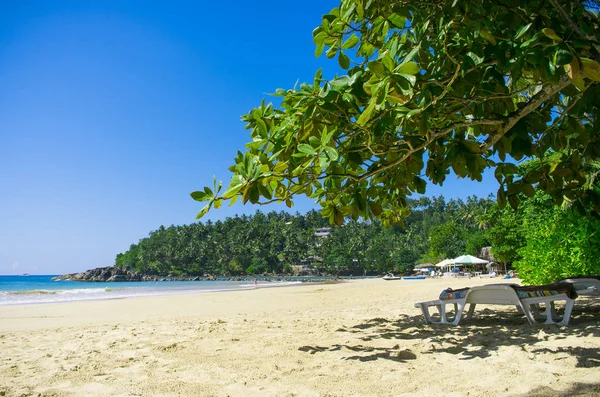 Tropical beach Mirissa in Sri — Stock Photo, Image