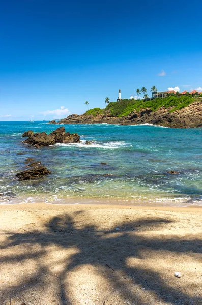 Praia tropical no Sri Lanka — Fotografia de Stock