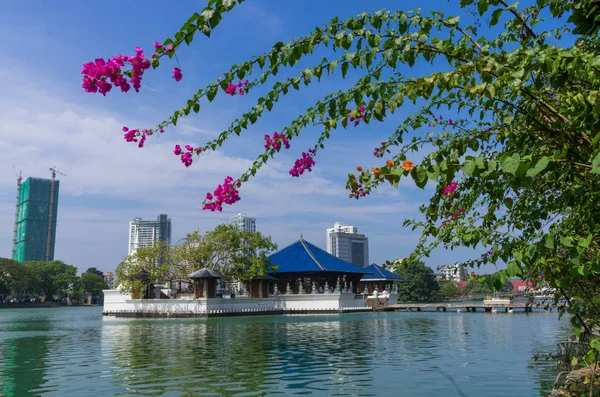 Templo Budista Gangarama, Colombo, Sri —  Fotos de Stock