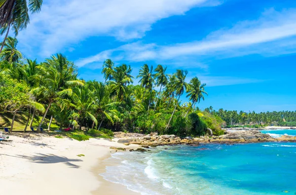 Tropisch strand in sri lanka — Stockfoto