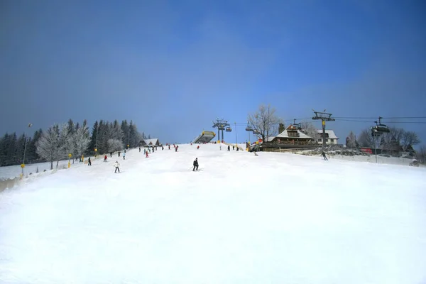 Skoczni narciarskich w zakopane, Polska — Zdjęcie stockowe