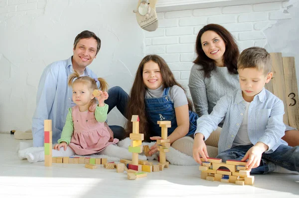 Day off in a big family. — Stock Photo, Image