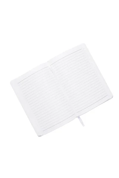 White notepad, empty new clear notebook