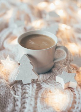 Kış tatil Noel süsleri, Beyaz ahşap oyuncak, DRI sıcak.