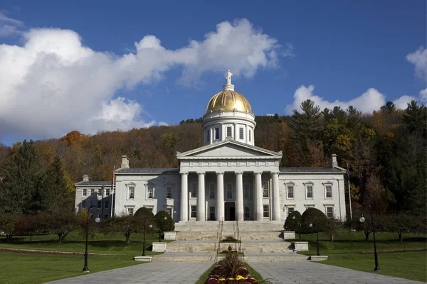 Vermont státní dům hlavní budova — Stock fotografie