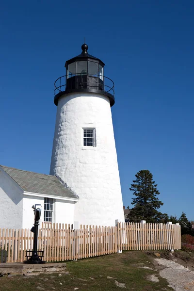 Pemaquid Point Lighthouse Tower — Stock Photo, Image