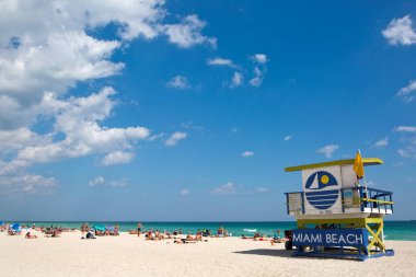 Cankurtaran istasyonu Miami Beach Florida