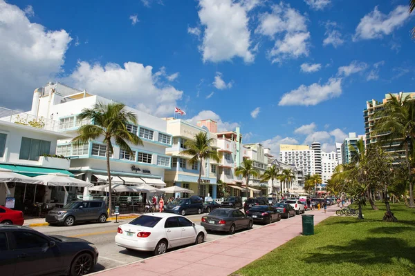 Ocean Drive Miami Beach — Foto de Stock