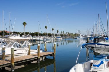 St Petersburg Marina Florida