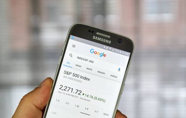 Google Finans sayfası