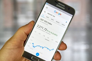 Google Finans sayfası