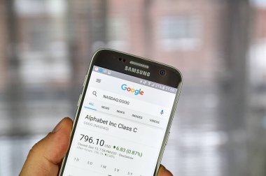 Google Finans sayfası